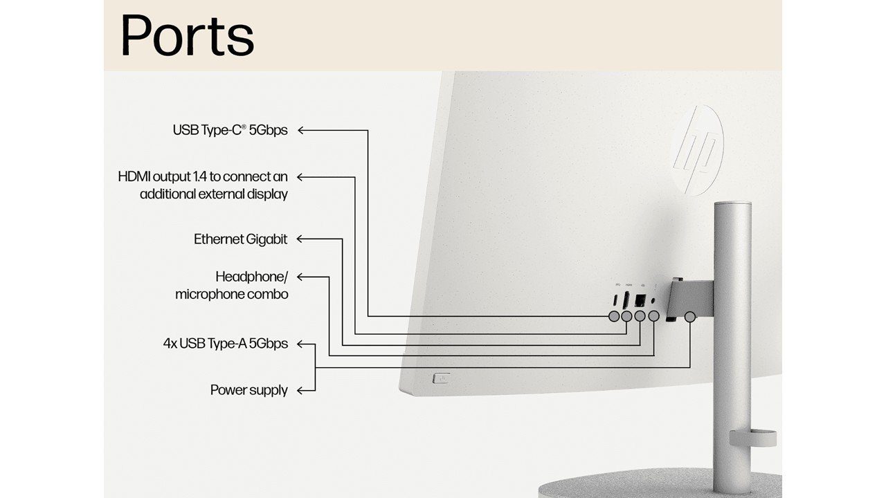 HP 68.6 cm (27) All-in-One Desktop Next Gen AI PC 27-ct2073in